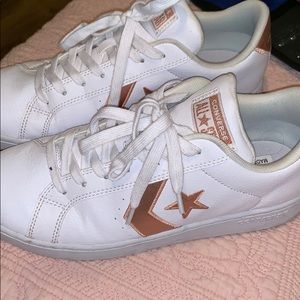 White gold converse